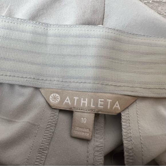 Athleta tribeca cropped pants grey sz 10 - Picture 11 of 11